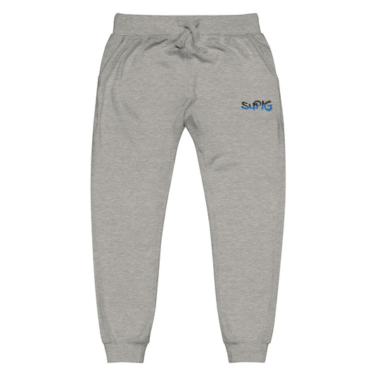 Tagged Blue-Black Gradient Tracksuit Bottom